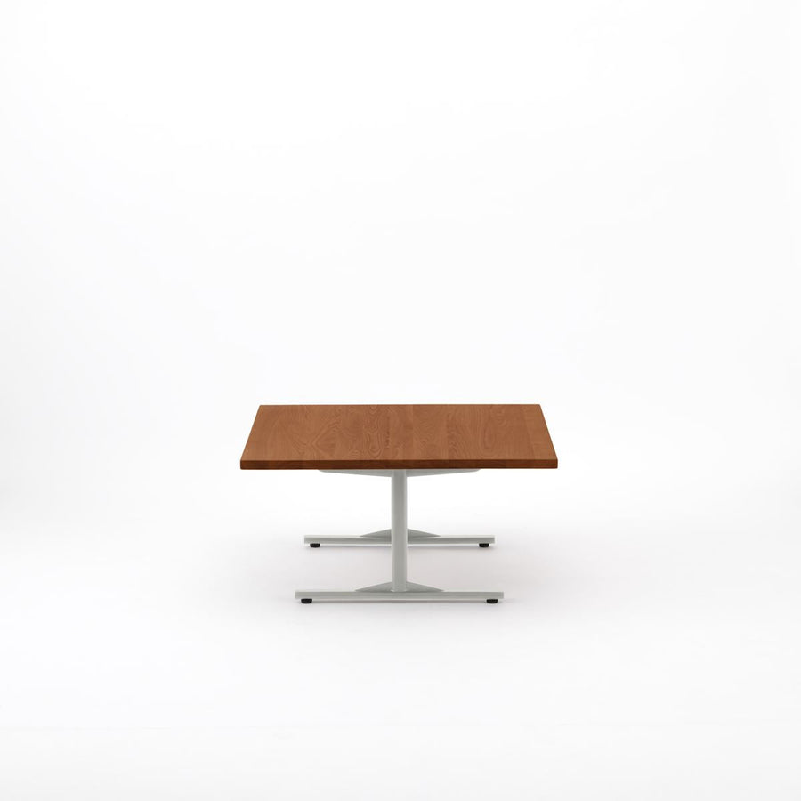 KUUM Living Table W800×D800 オーク突板ブラウン Steel