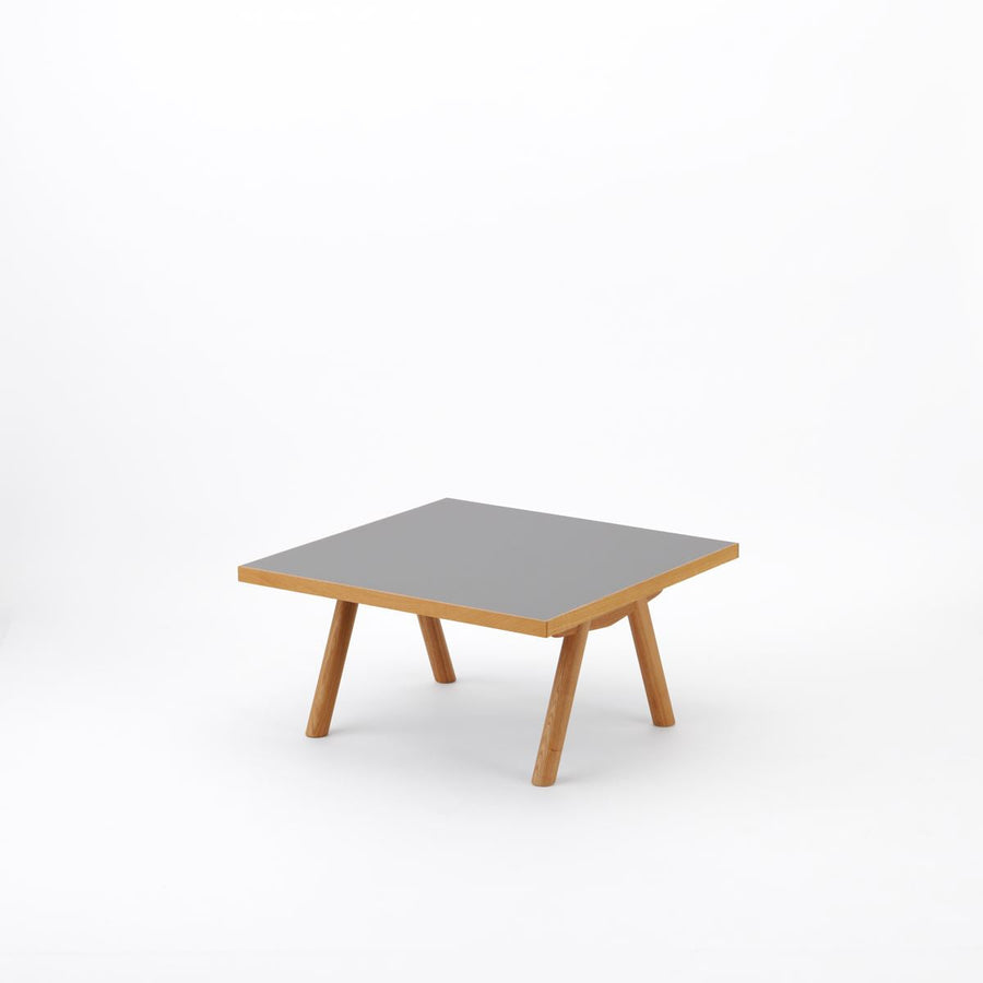 KUUM Living Table W800×D800 メラミングレー Wood