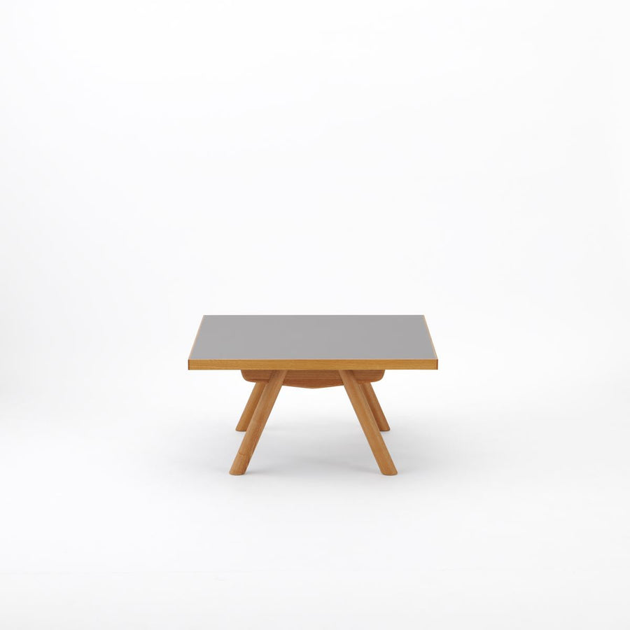 KUUM Living Table W800×D800 メラミングレー Wood