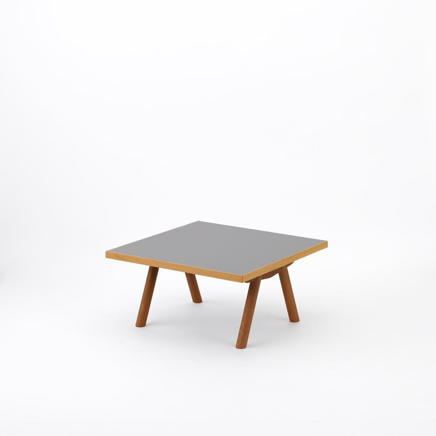 KUUM Living Table W800×D800 メラミングレー Wood