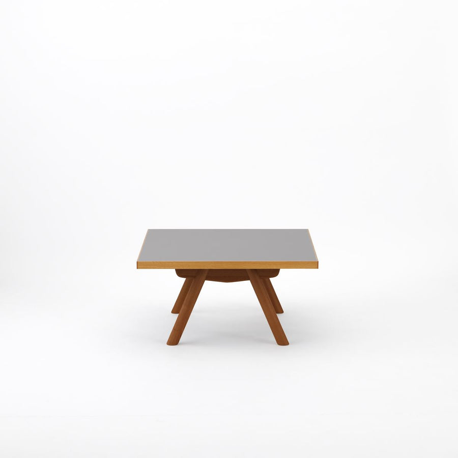 KUUM Living Table W800×D800 メラミングレー Wood