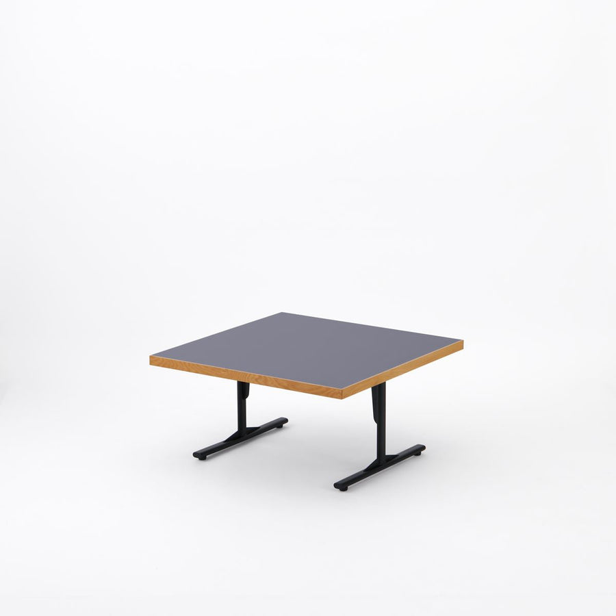KUUM Living Table W800×D800 メラミンネイビー Steel