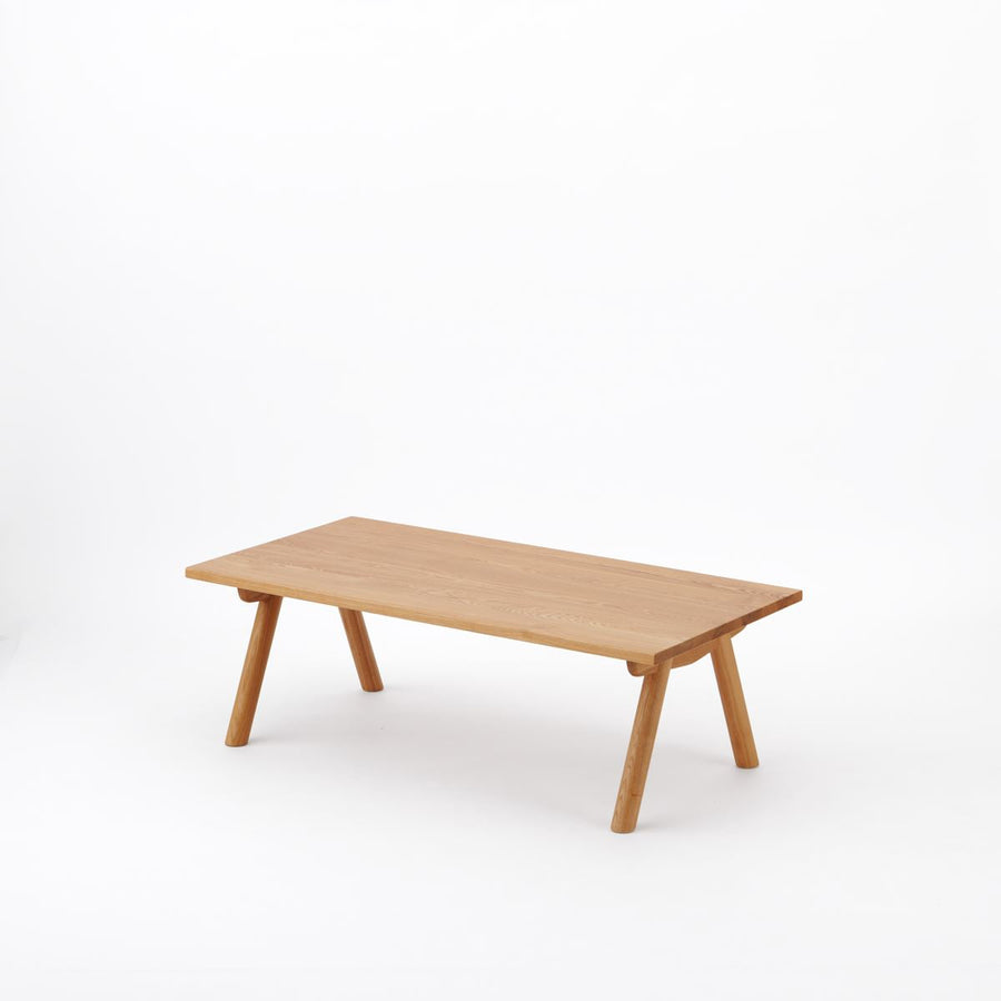 KUUM Living Table W1200×D600 オーク突板ナチュラル Wood