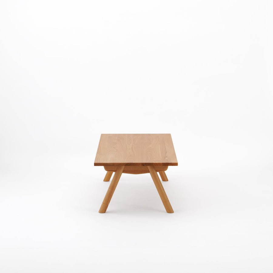 KUUM Living Table W1200×D600 オーク突板ナチュラル Wood