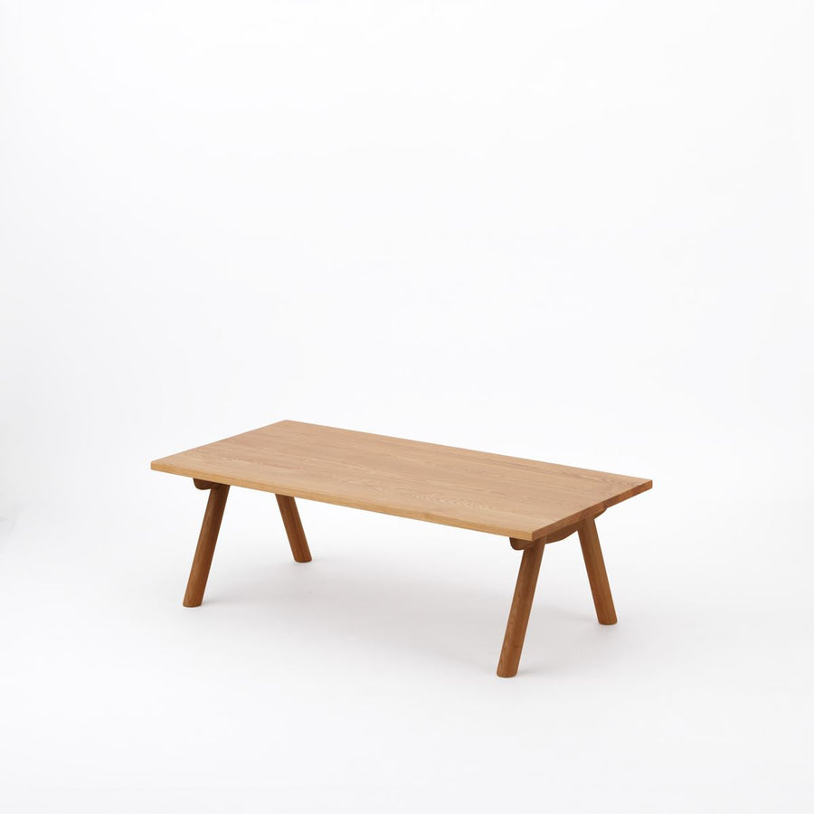 KUUM Living Table W1200×D600 オーク突板ナチュラル Wood