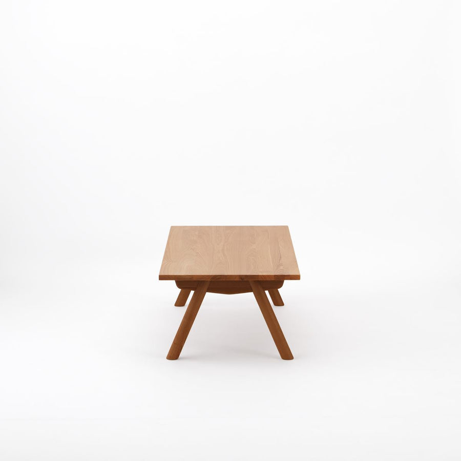 KUUM Living Table W1200×D600 オーク突板ナチュラル Wood