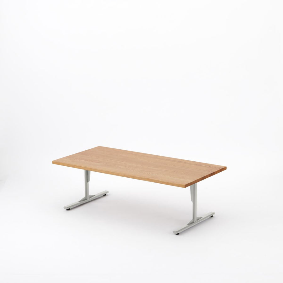 KUUM Living Table W1200×D600 オーク突板ナチュラル Steel
