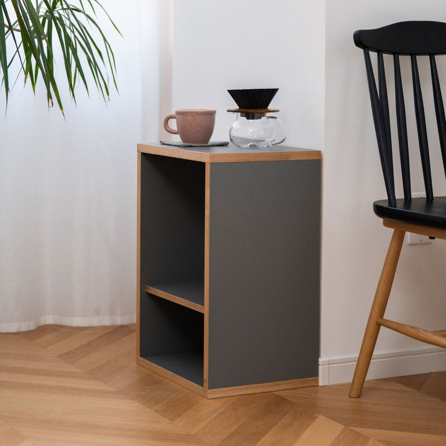 Wooden Box Side Table 木製サイドテーブル