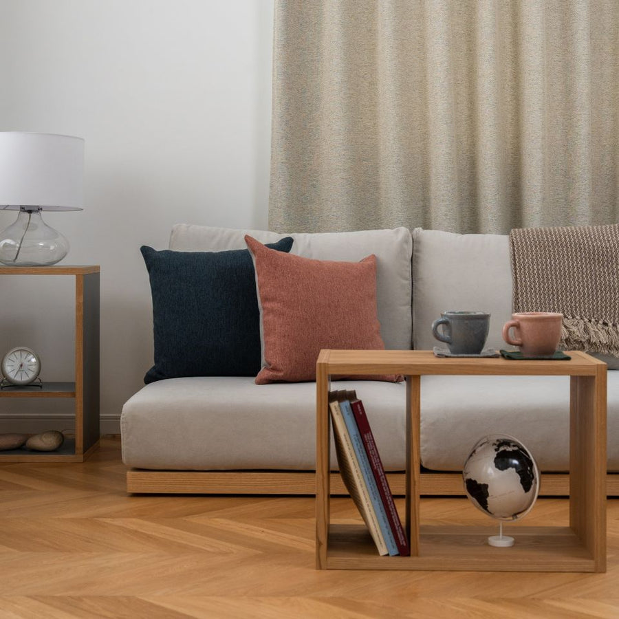 Wooden Box Side Table 木製サイドテーブル