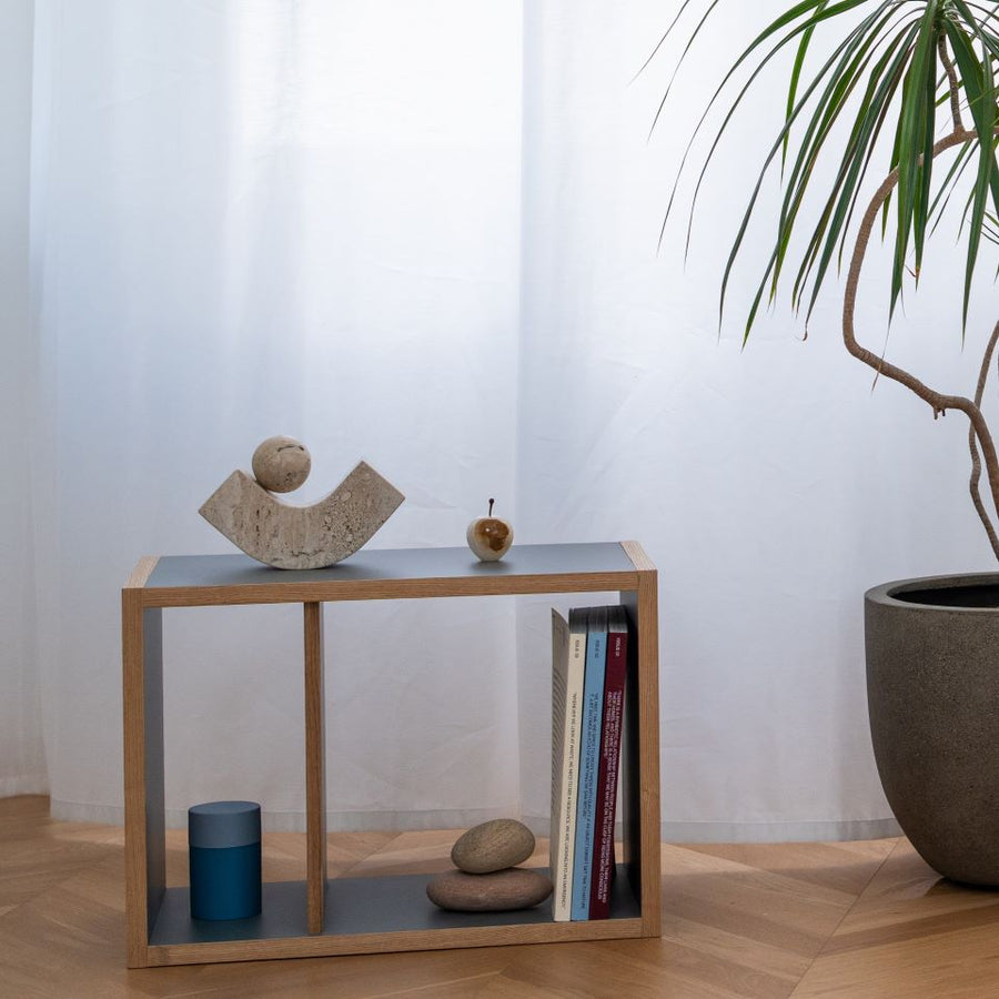 Wooden Box Side Table 木製サイドテーブル
