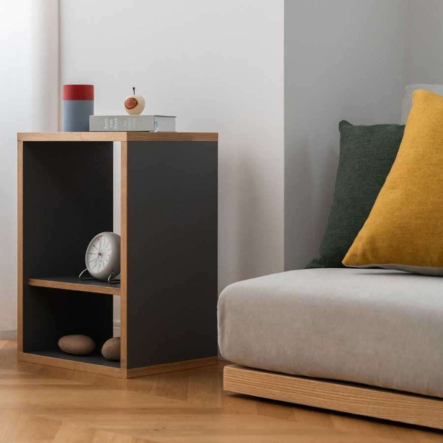 Wooden Box Side Table 木製サイドテーブル