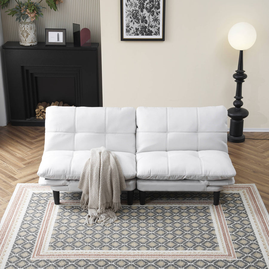 3-level adjustable 2-seater couch sofa bed