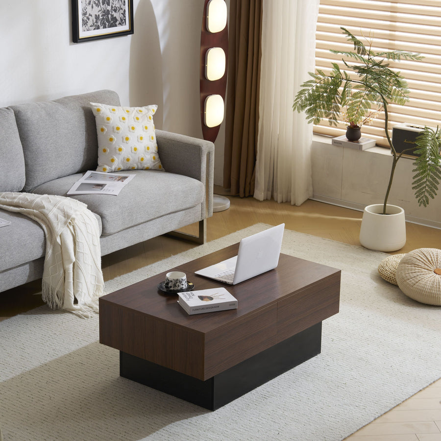 Large capacity low table