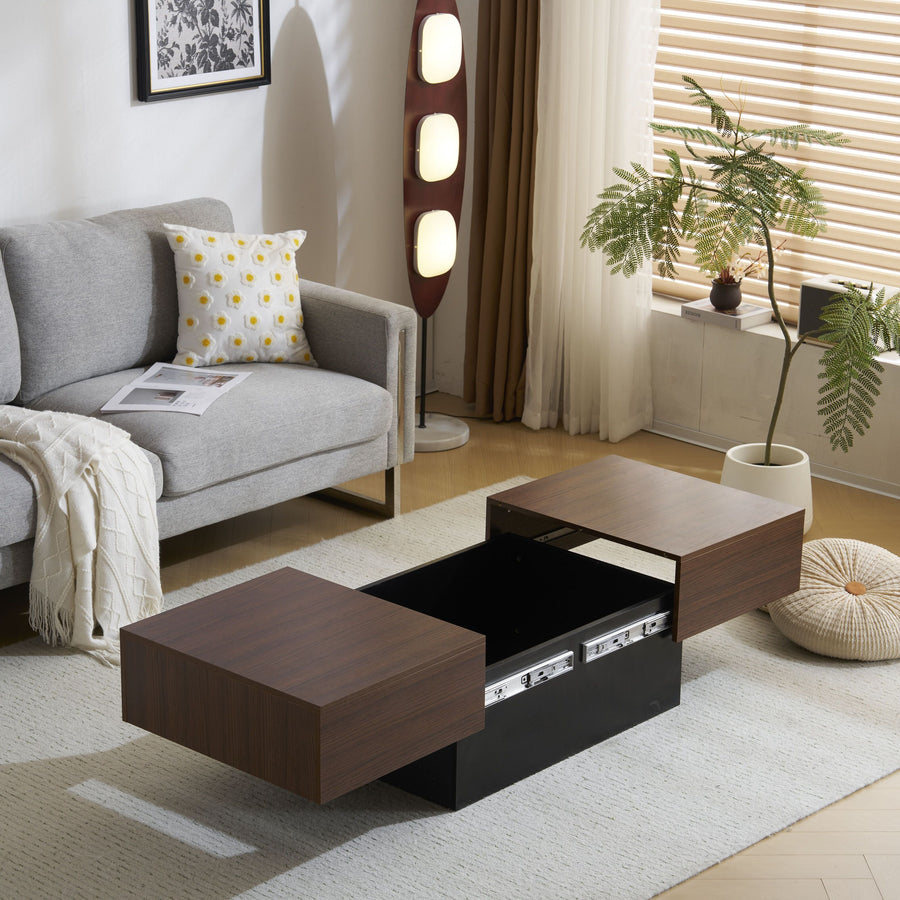 Large capacity low table