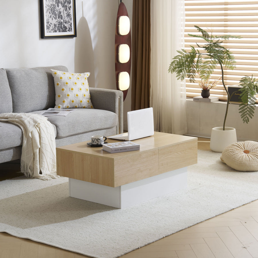Large capacity low table