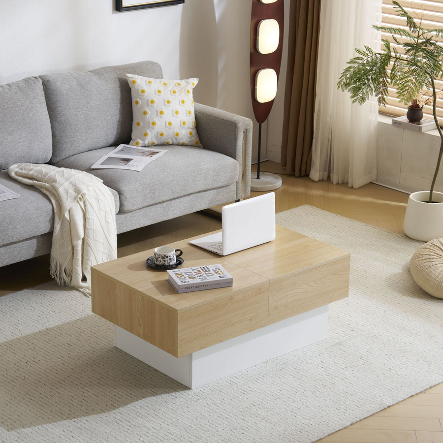 Large capacity low table