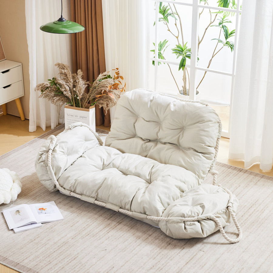 6-level adjustable reclining sofa with armrests