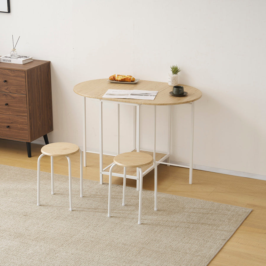 Round dining table and chairs set of 5