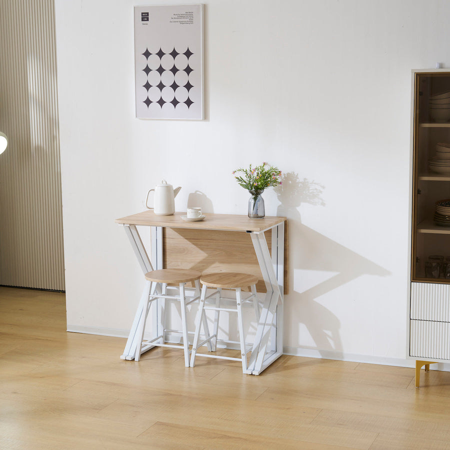 Simple multi-functional table and chair set