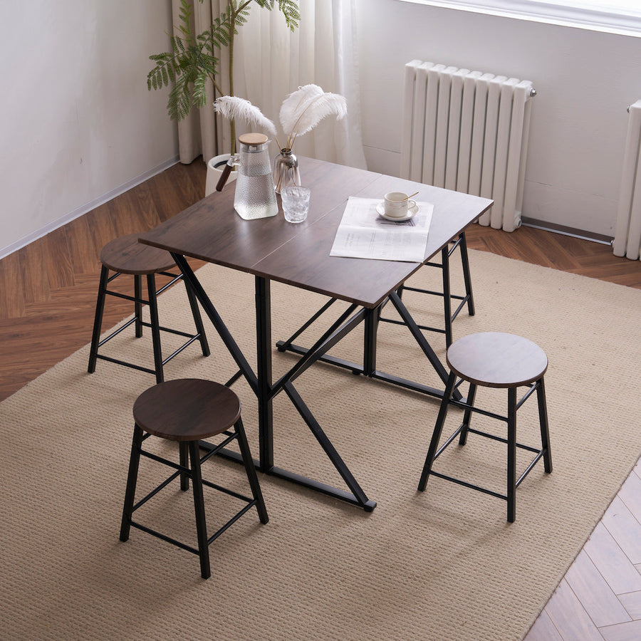 Simple multi-functional table and chair set