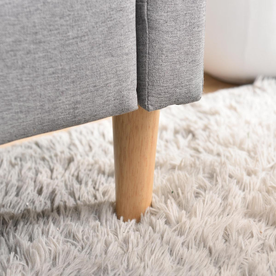 2-seater sofa bed with storage