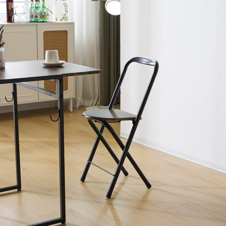 Foldable compact dining 3-piece set