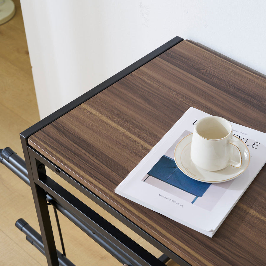 Foldable compact dining 3-piece set