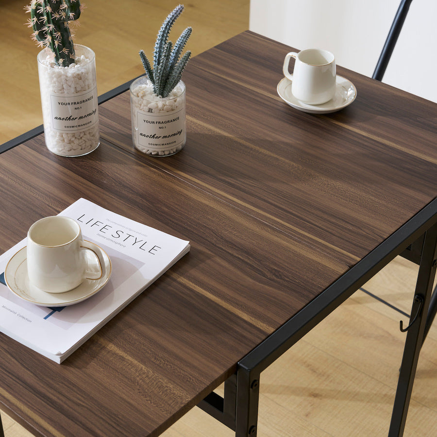 Foldable compact dining 3-piece set