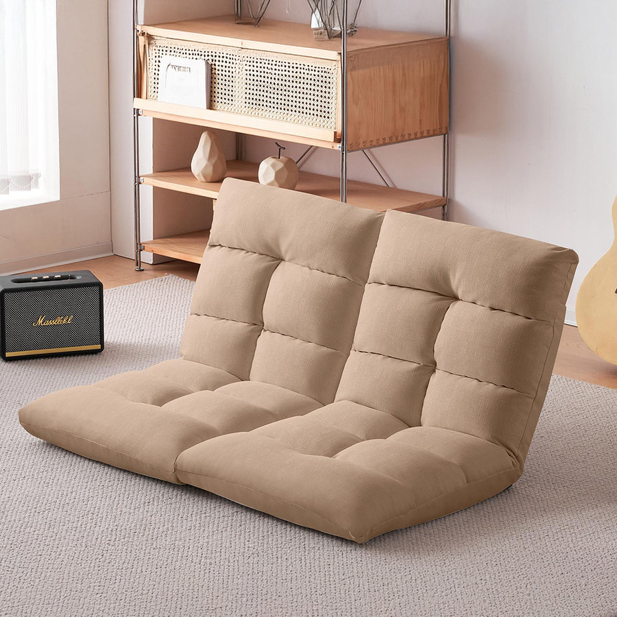 Left and right independent reclining sofa