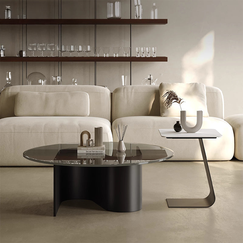 Italian Modern Glass Table Set Italy