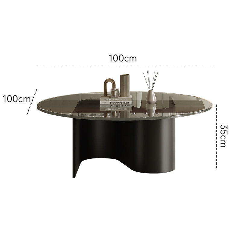 Italian Modern Glass Table Set Italy