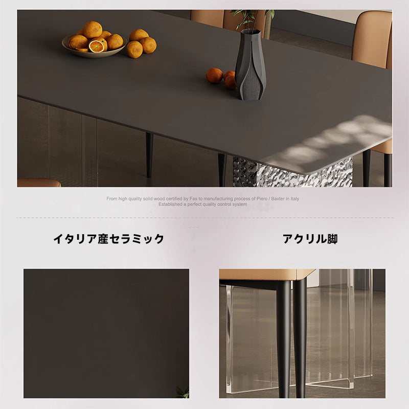 Italian Ceramic Dining Table