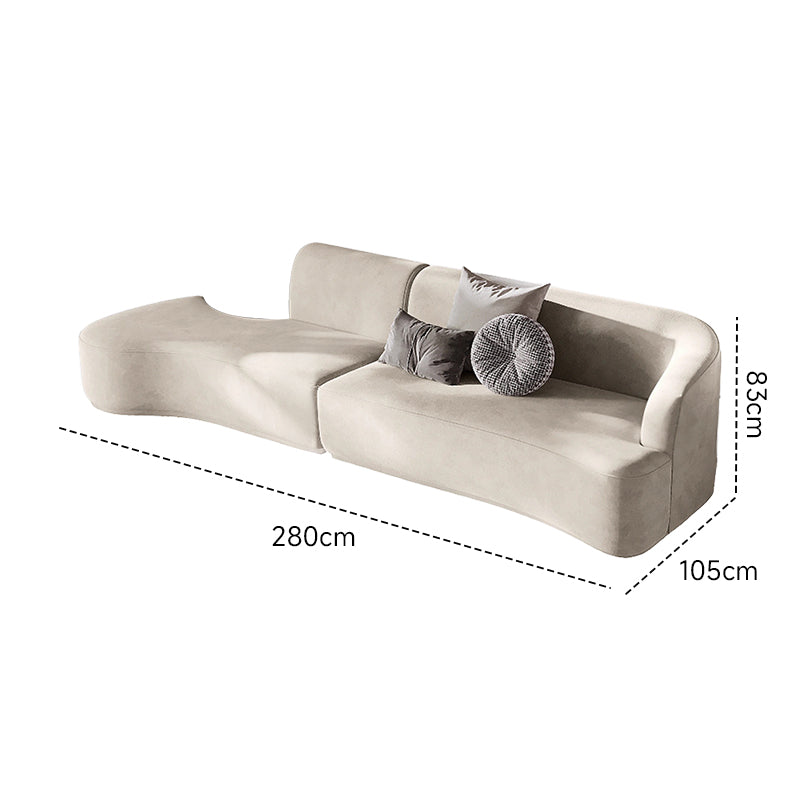 Microfiber Sofa Side Table Set