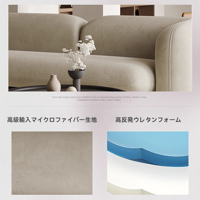 Microfiber Living Sofa