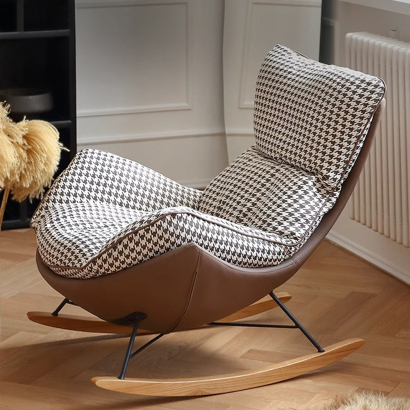 Kuril pattern rocking chair