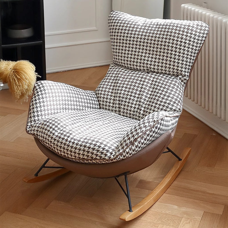 Kuril pattern rocking chair