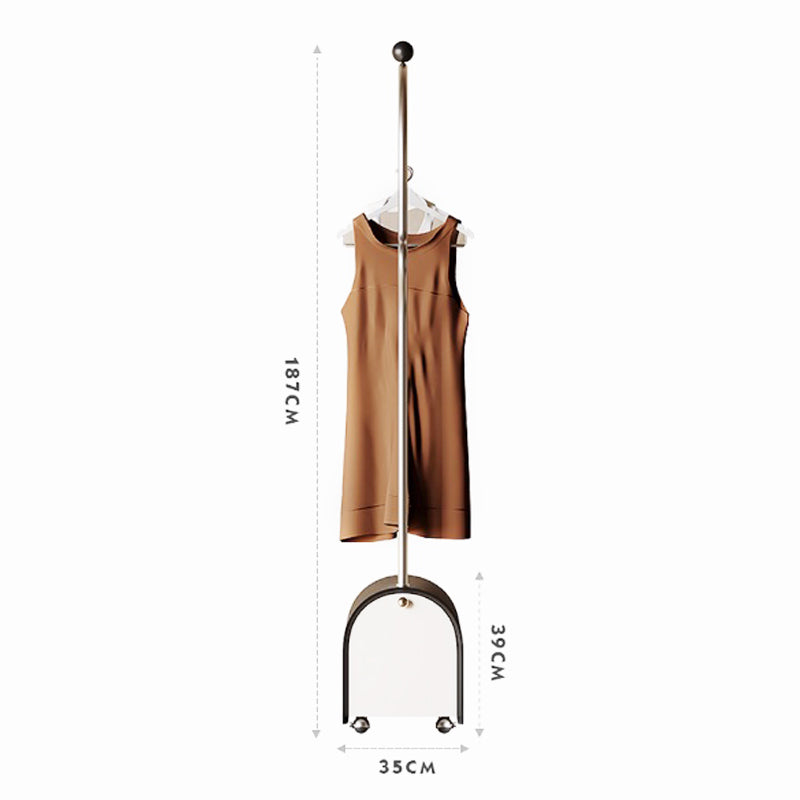 Modern hanger rack with storage