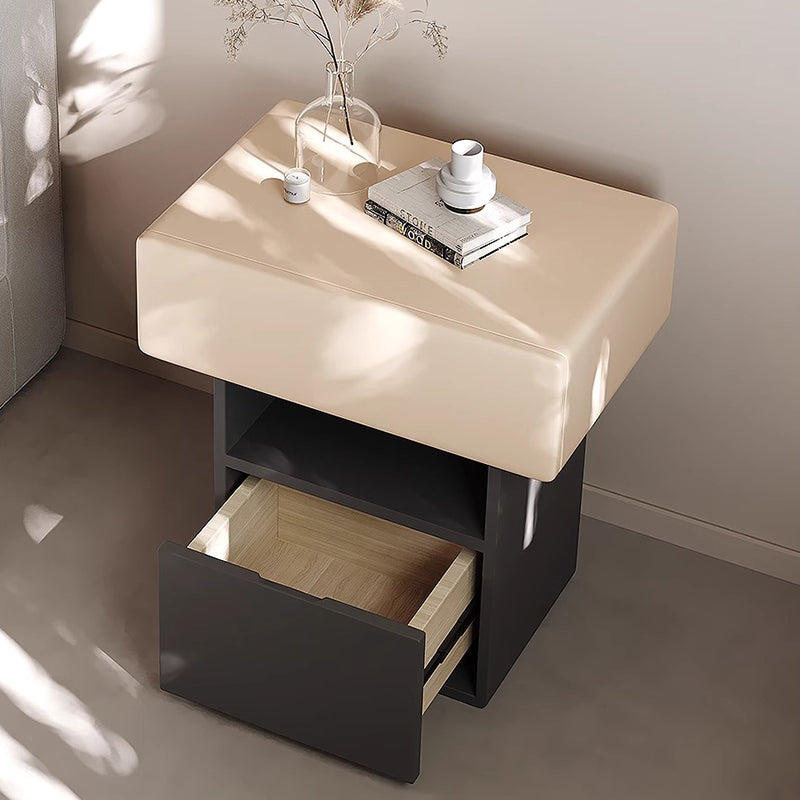 Monotone Square Night Table