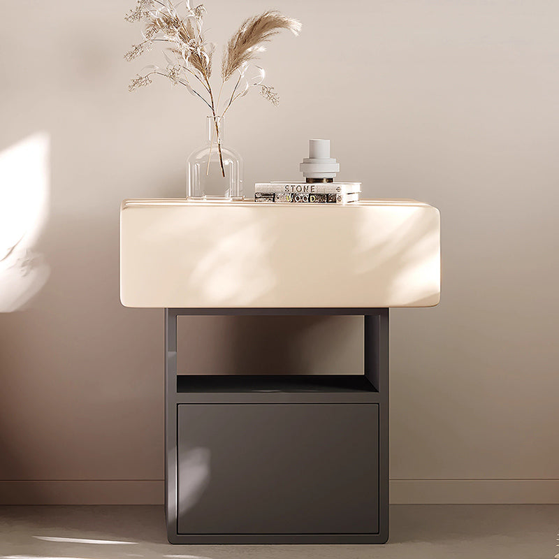 Monotone Square Night Table