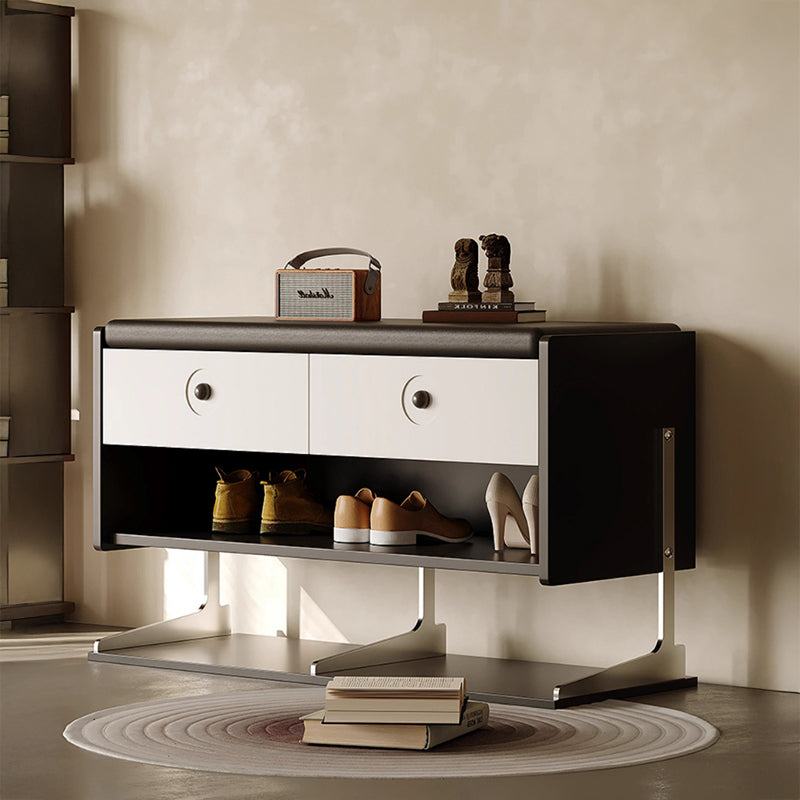 Monotone entrance storage cabinet