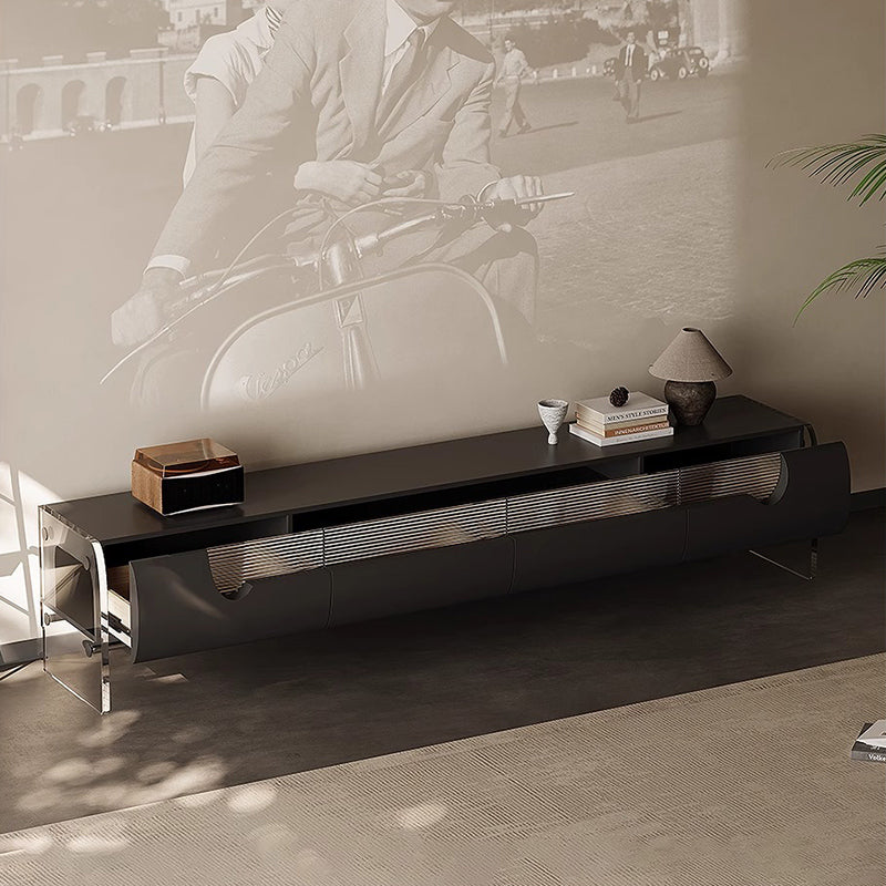 Italian modern mixed material TV stand
