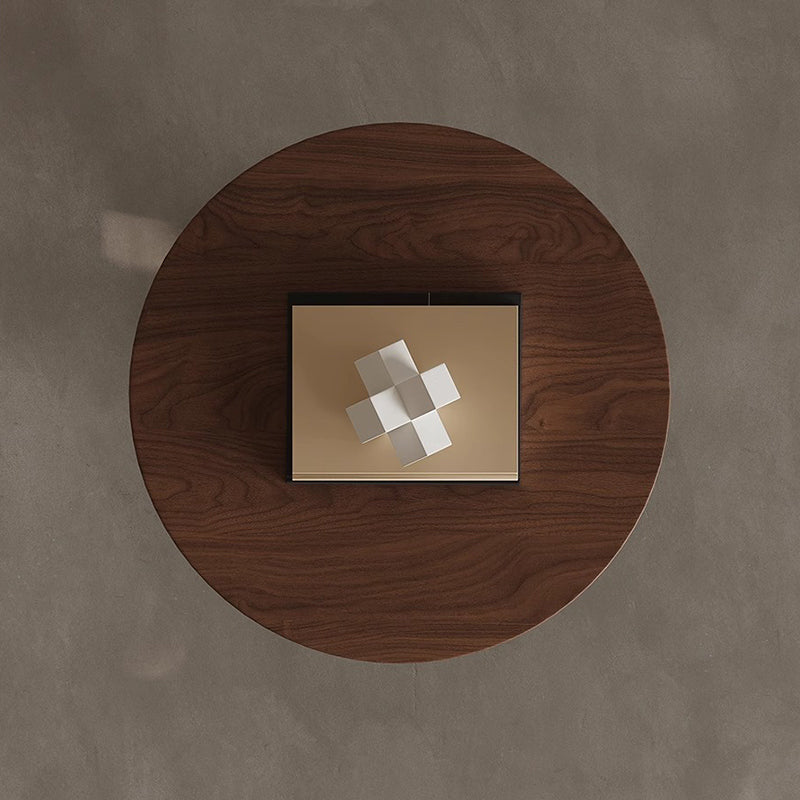 Wood grain design side table