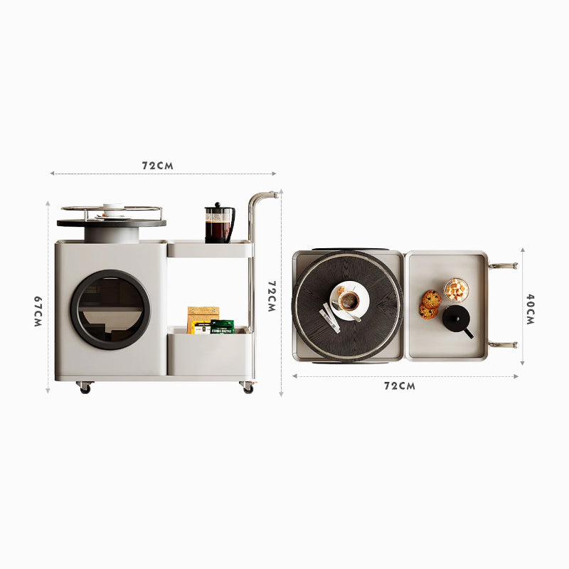 Italian modern mobile kitchen cart