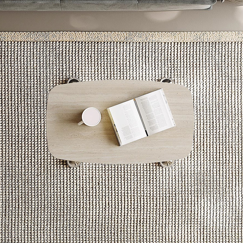 Multi-function side table on casters