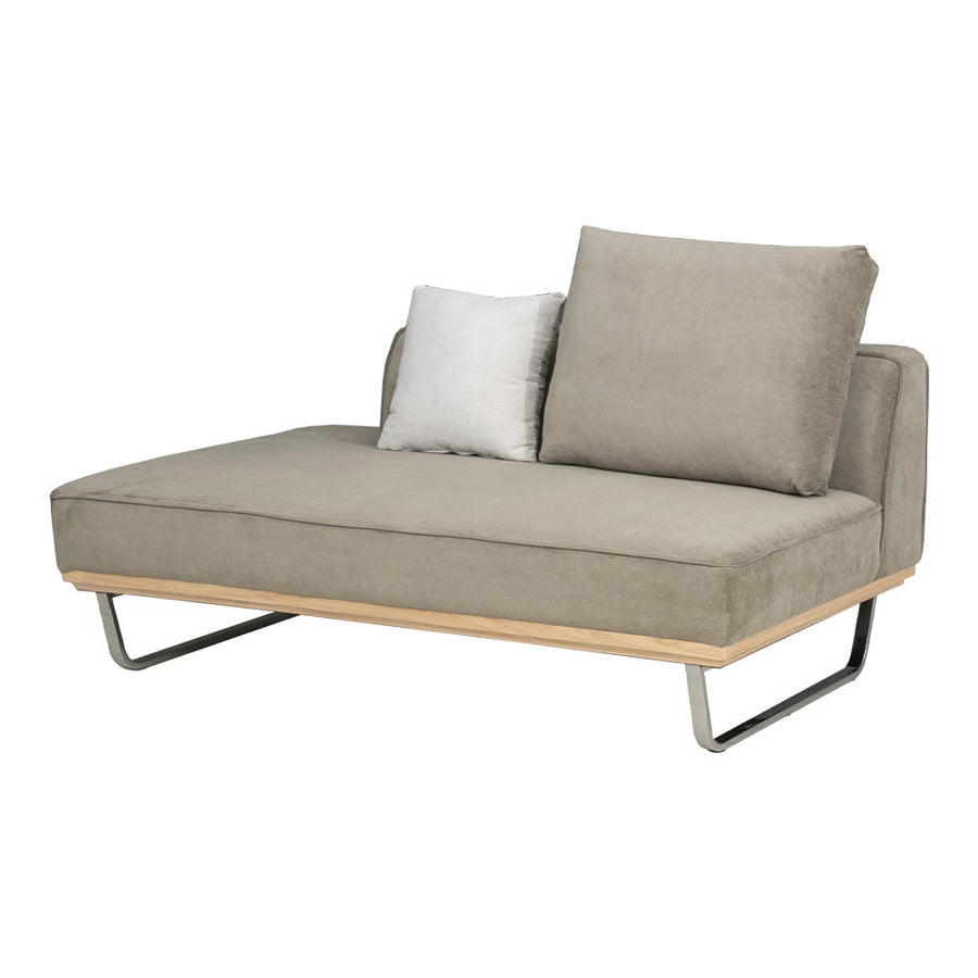 Sofa, 2 seater, corduroy fabric, width 151cm