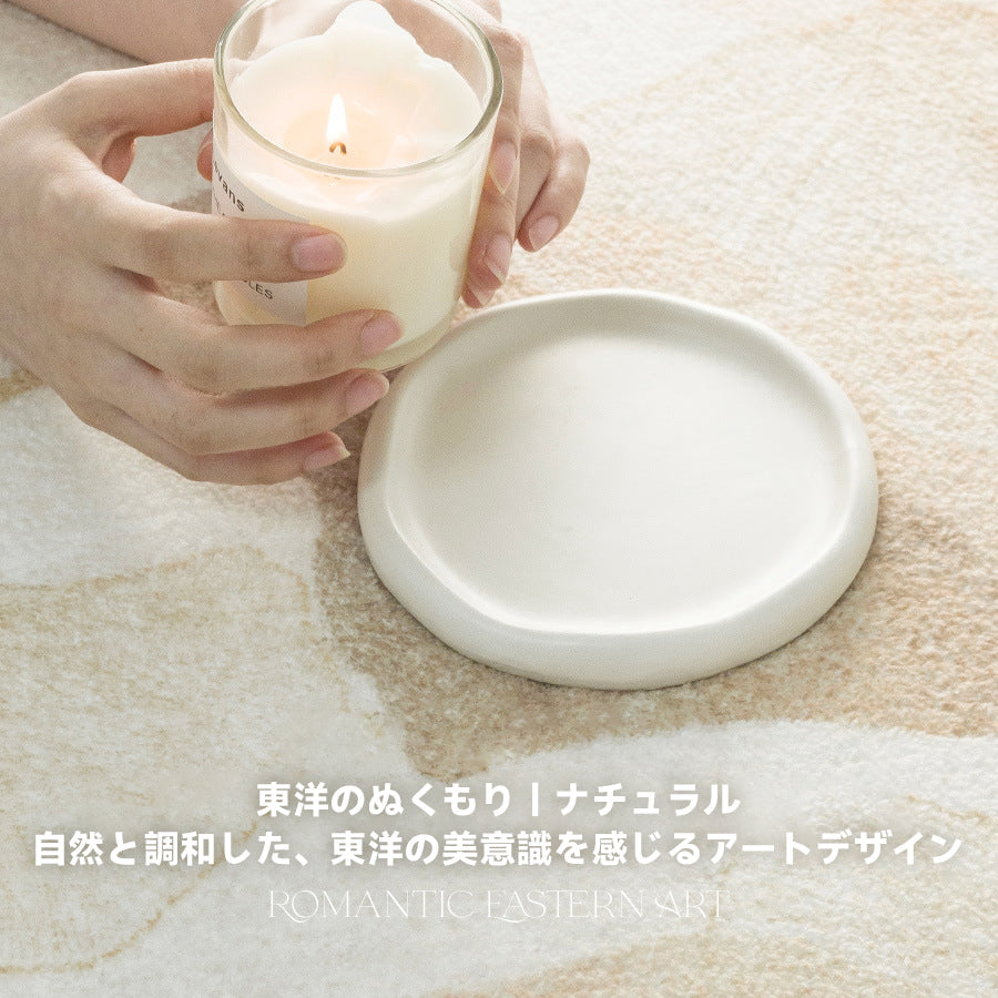 モダンブラウンリビングカーペット