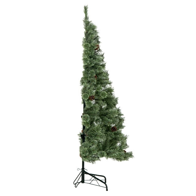 クリスマスツリー ハーフ 150cm オーナメントセット