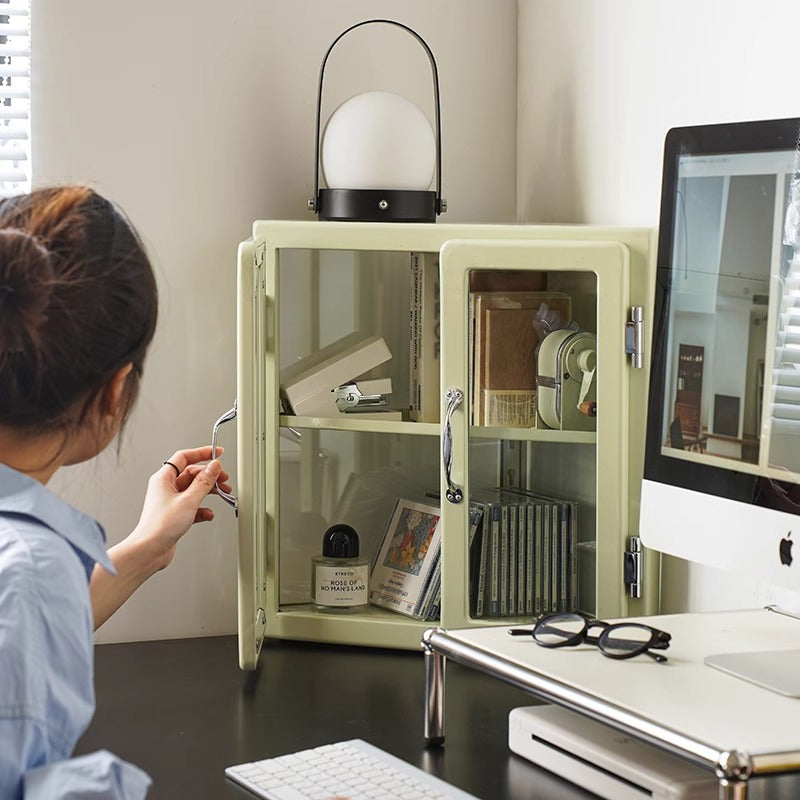Designer corner cabinet