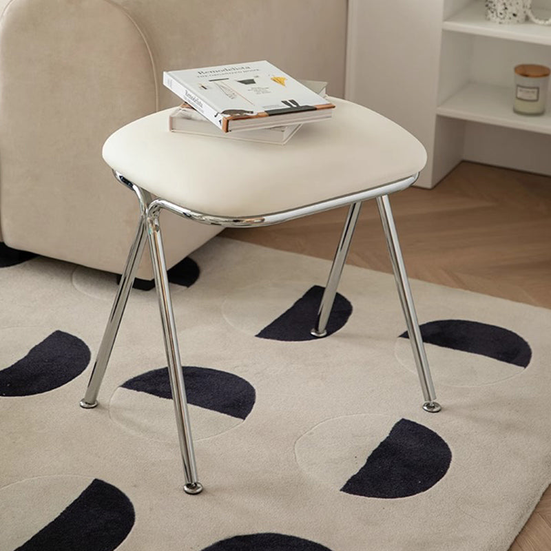 Stainless steel frame stool