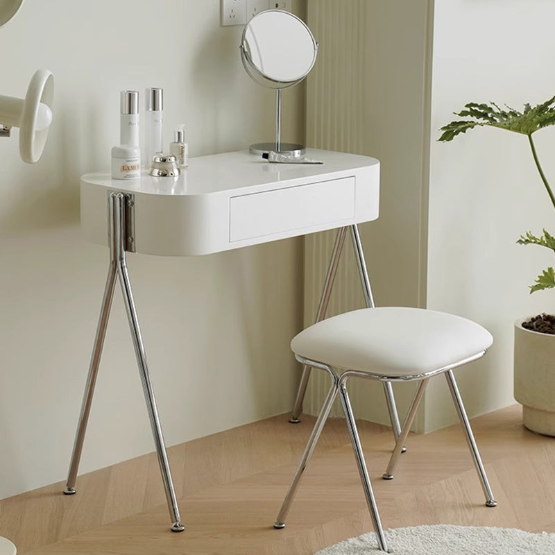 Stainless steel frame stool